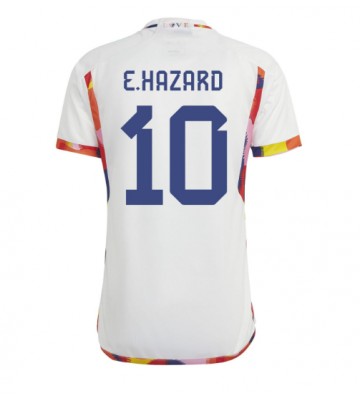 Belgia Eden Hazard #10 Bortedrakt VM 2022 Kortermet